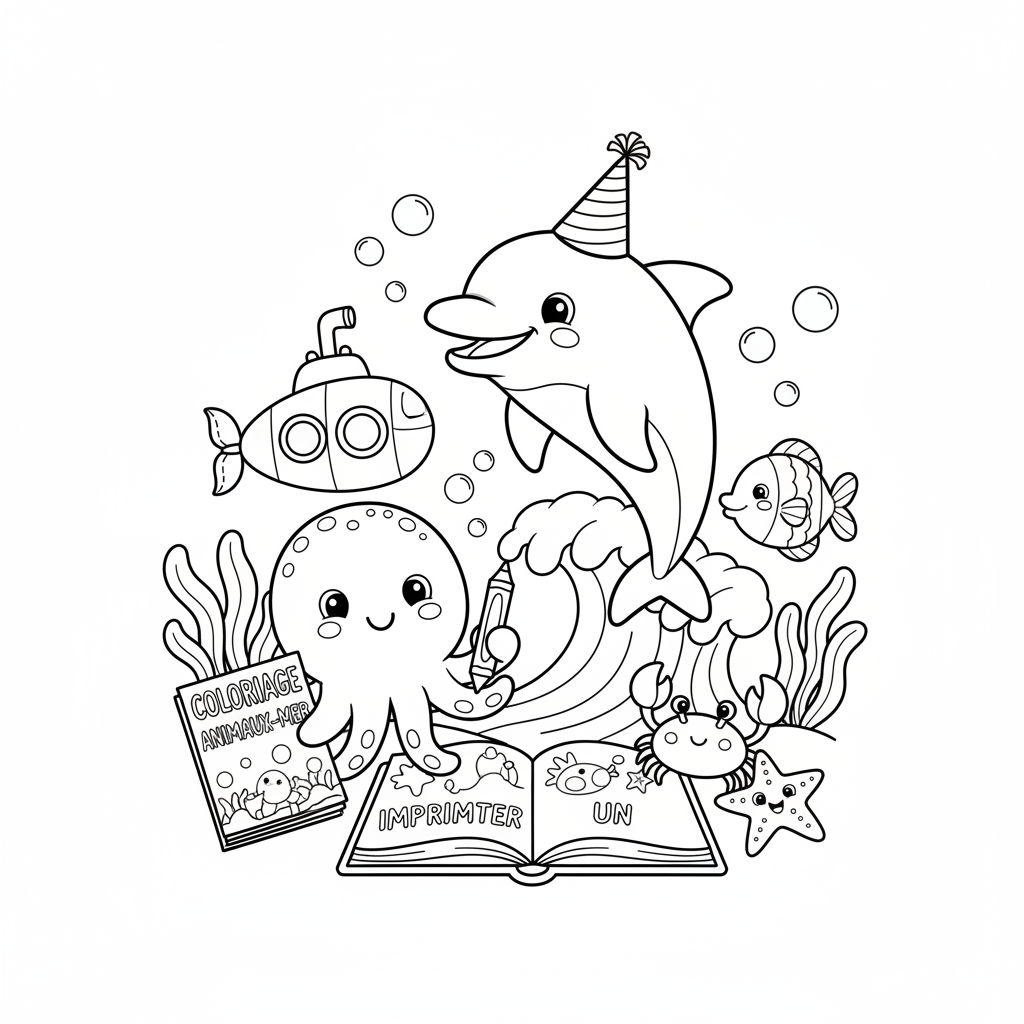 Coloriage Imprimer Un Coloriage Gratuit pour Enfants