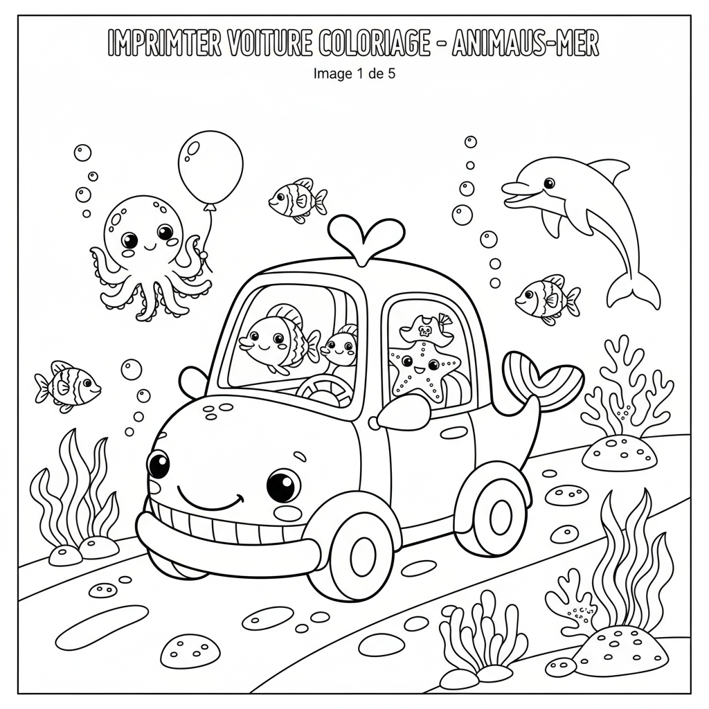 Coloriage Imprimer Voiture Coloriage Gratuit à Imprimer