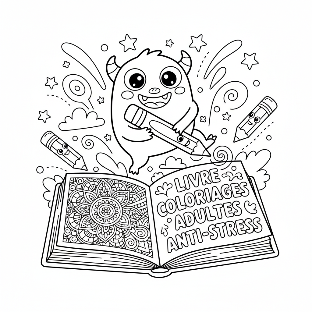 Coloriage livre coloriages adultes 5
