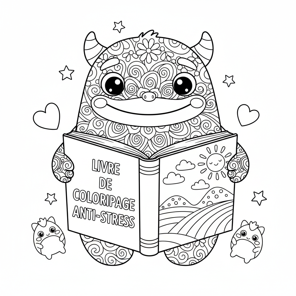 Coloriage livre de coloriage anti stress pour adulte 4