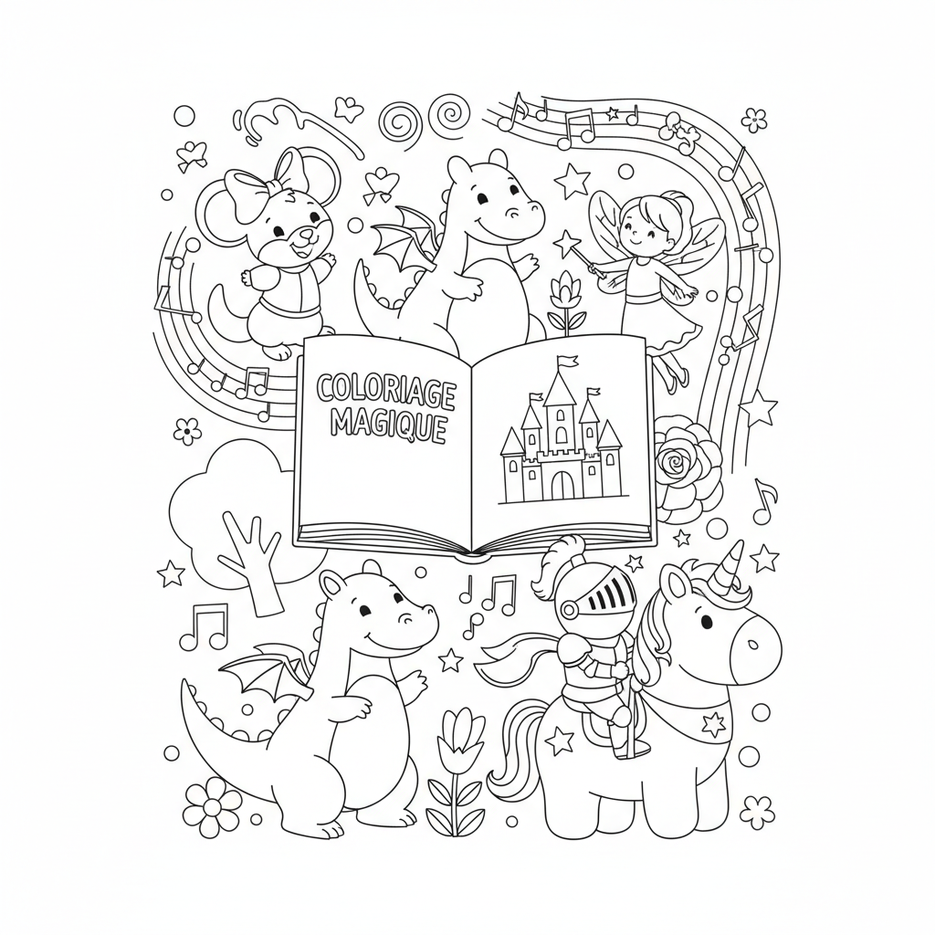 Coloriage livre de coloriage disney 2