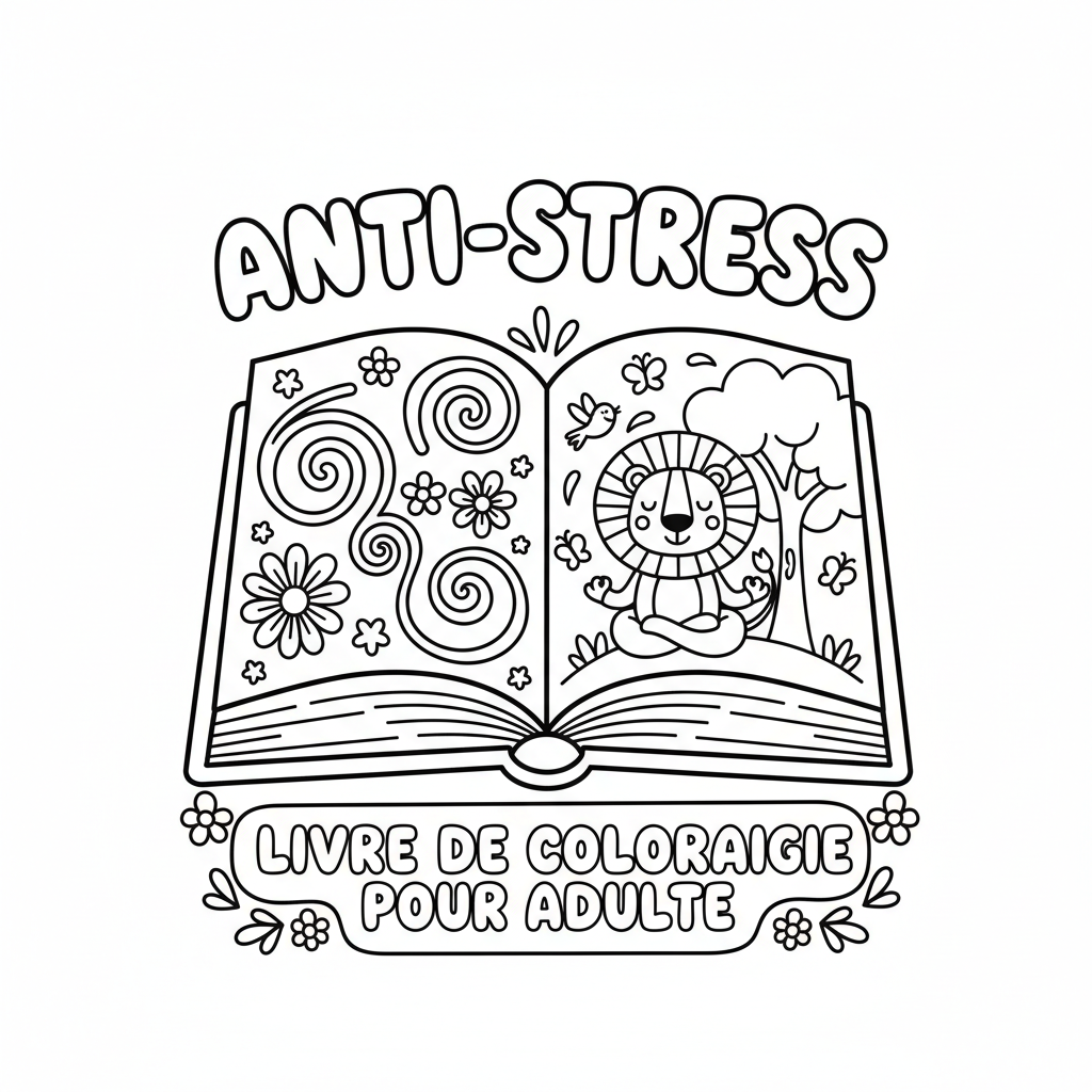 Coloriage livre de coloriage pour adulte