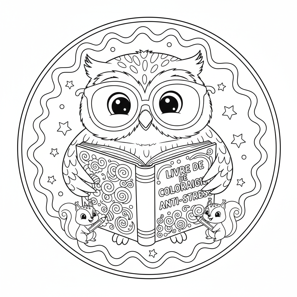 Coloriage livre de coloriage pour adulte 4