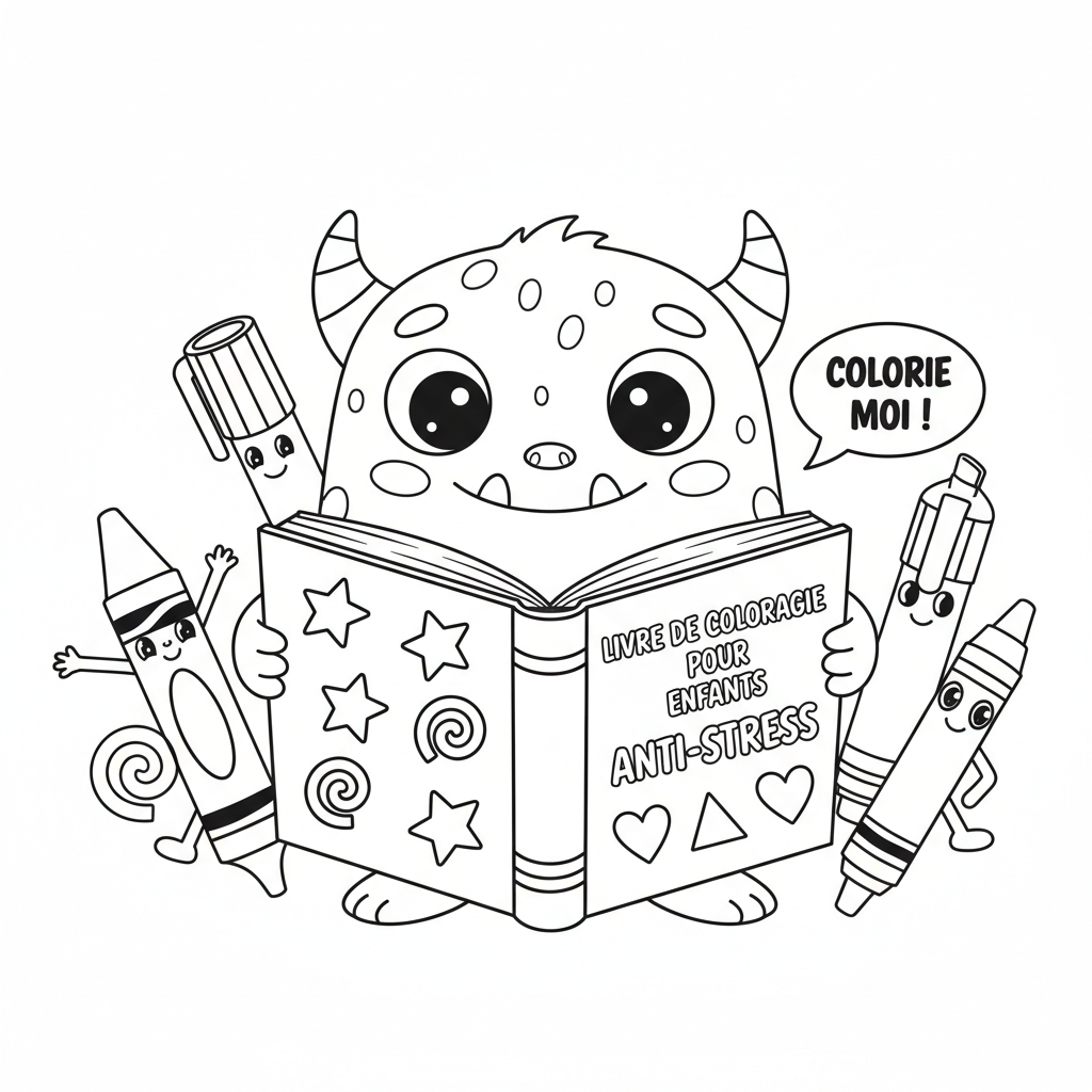 Coloriage livre de coloriage pour adulte anti stress
