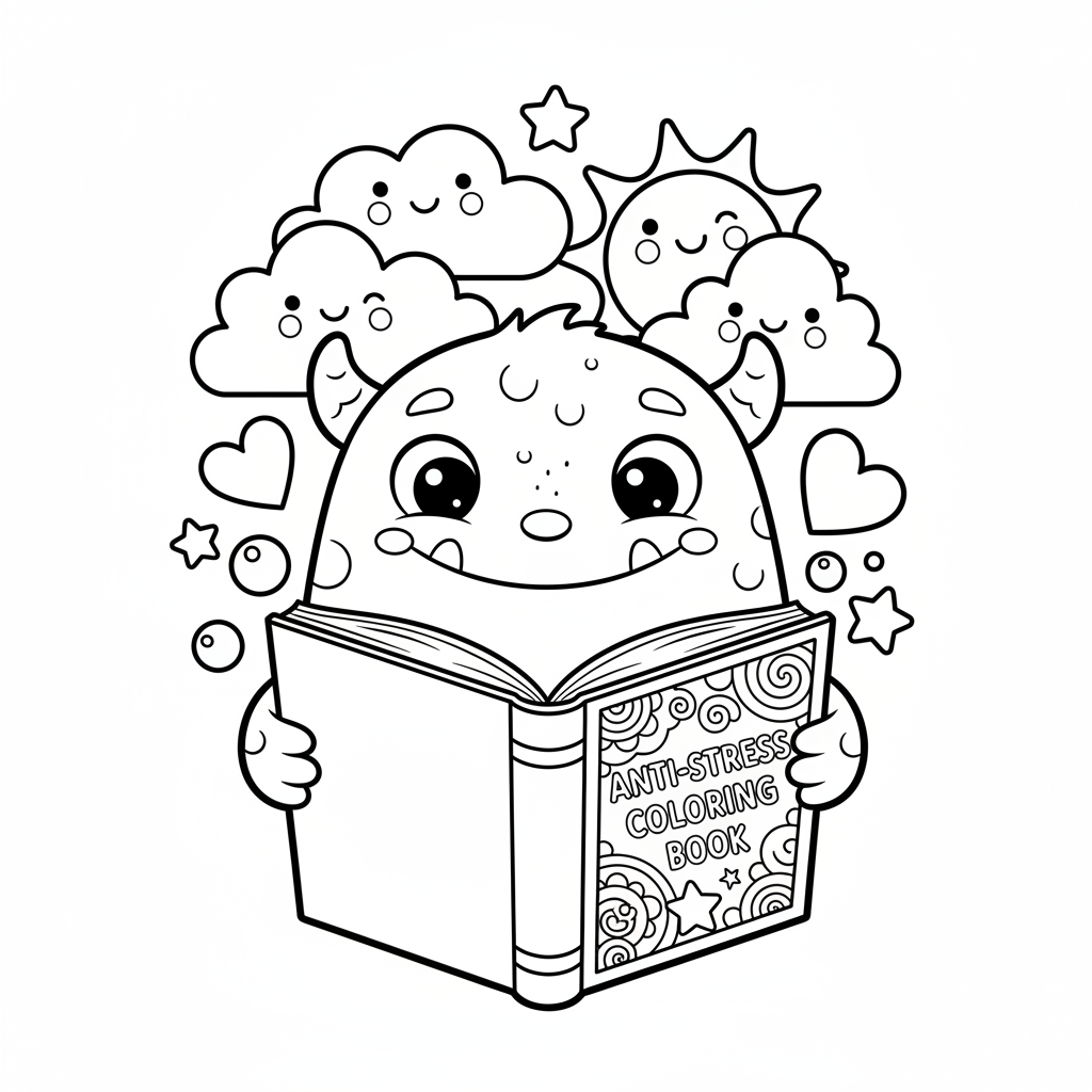 Coloriage livre de coloriage pour adulte anti-stress 4