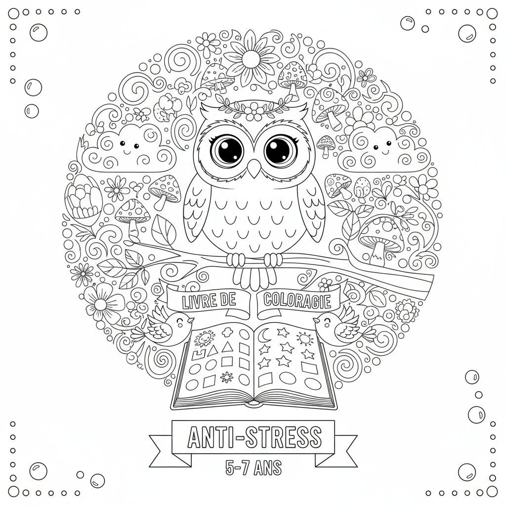 Coloriage livre de coloriage pour adulte anti stress 2