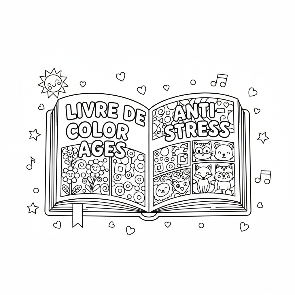 Coloriage livre de coloriages adultes 2
