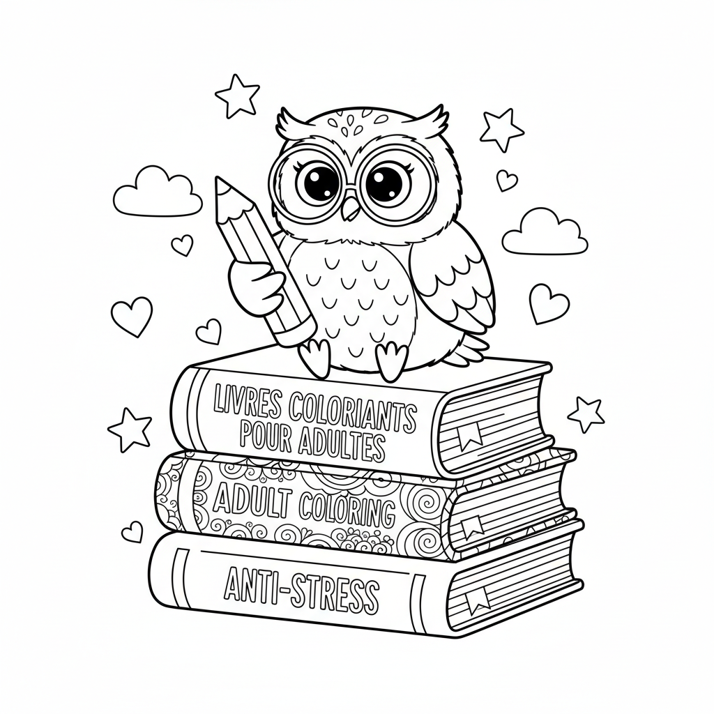 Coloriage livres coloriages pour adultes