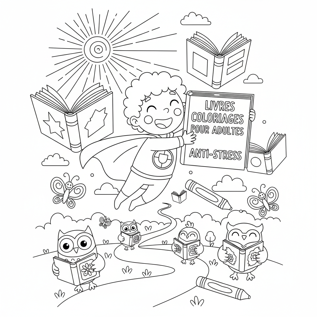 Coloriage livres coloriages pour adultes 5