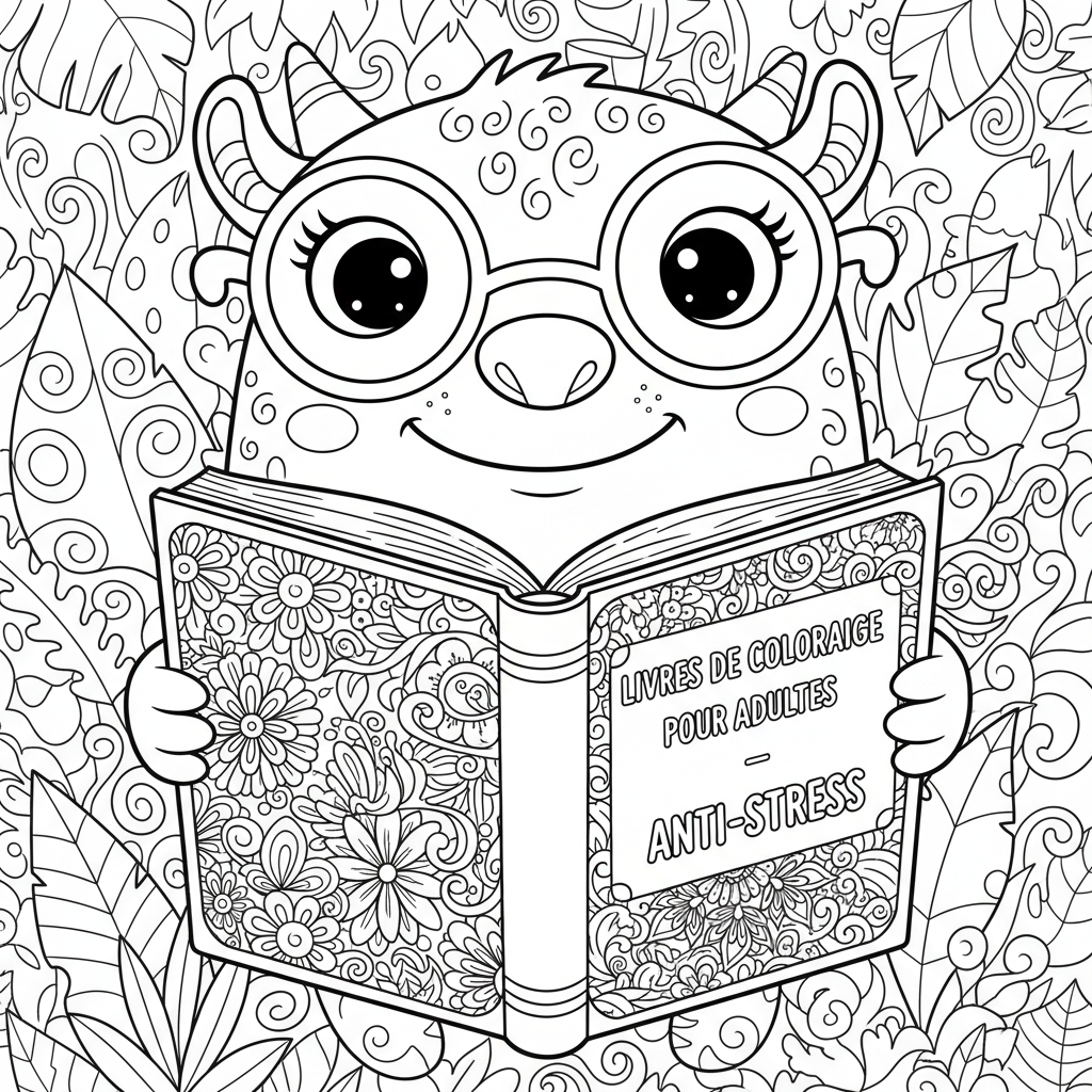 Coloriage livres de coloriage pour adultes 4