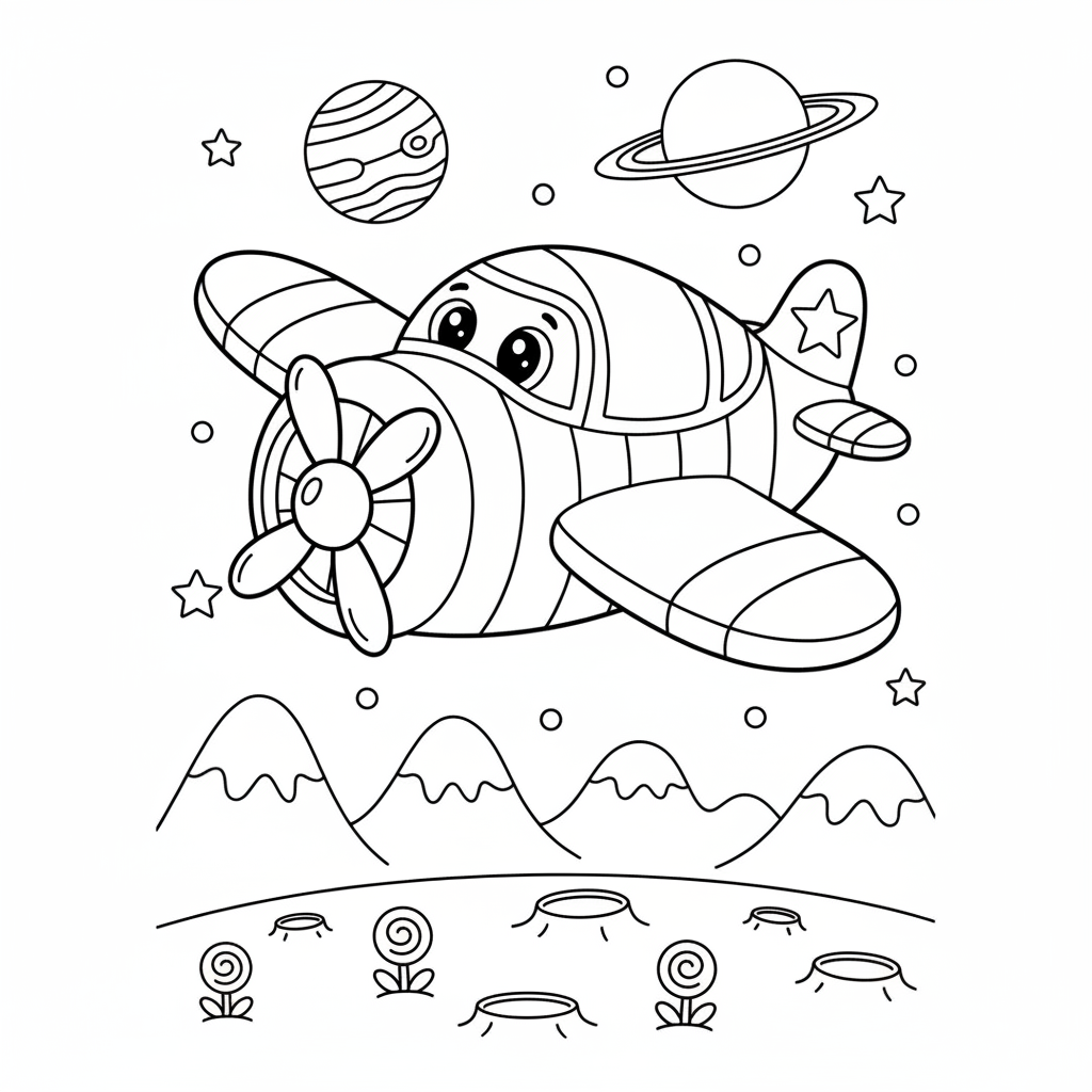 Coloriage mars coloriage