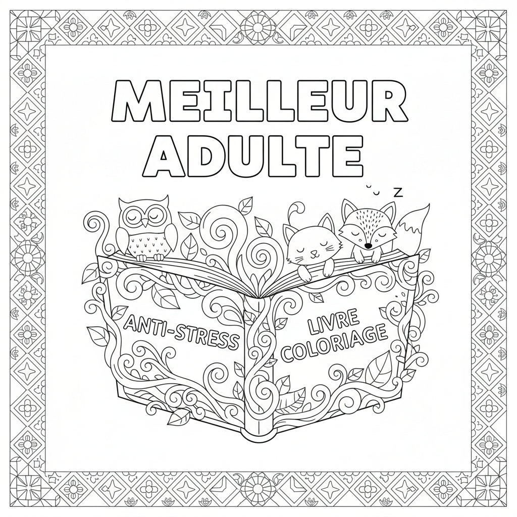 Coloriage meilleur livre coloriage adulte 2