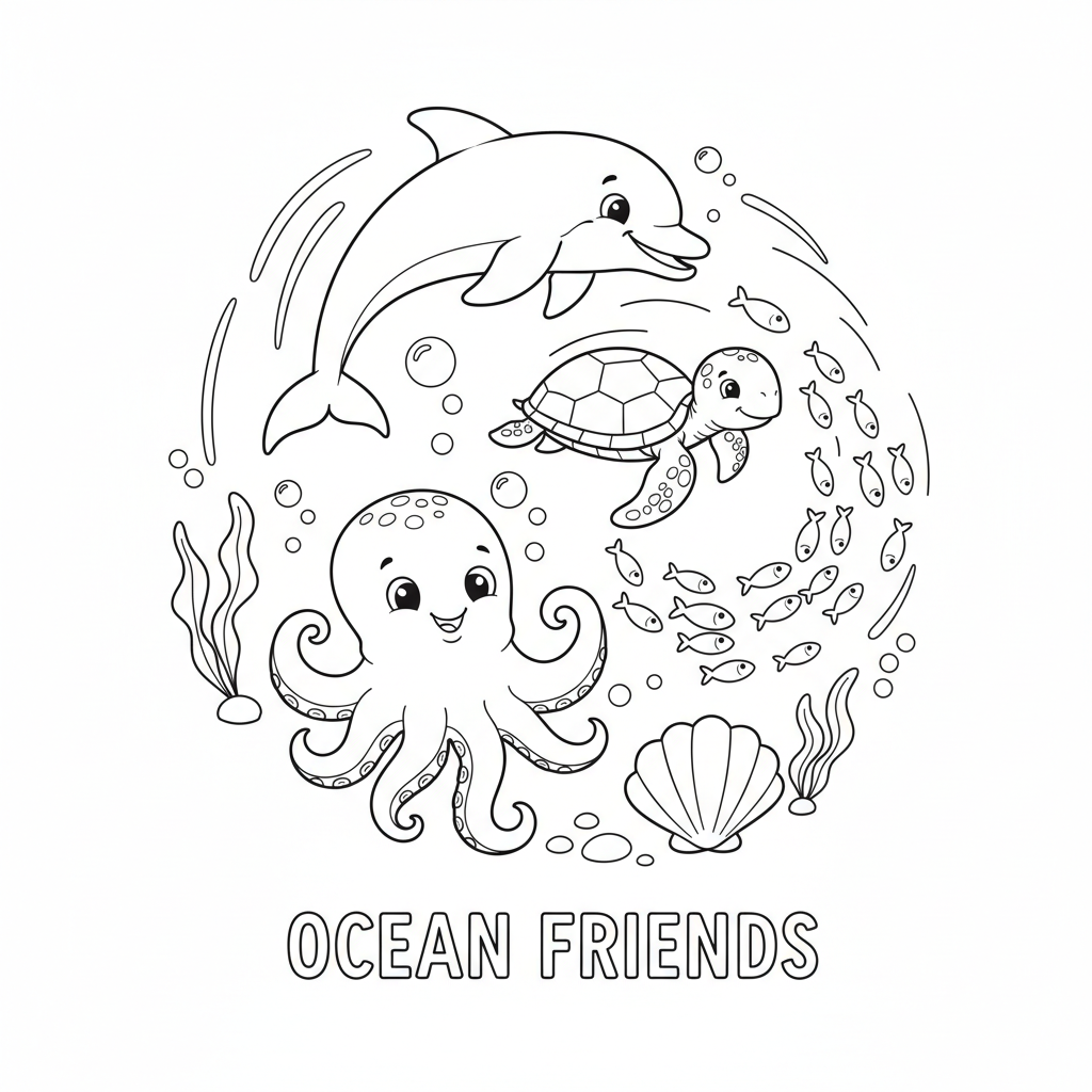 Coloriage mer coloriage 5