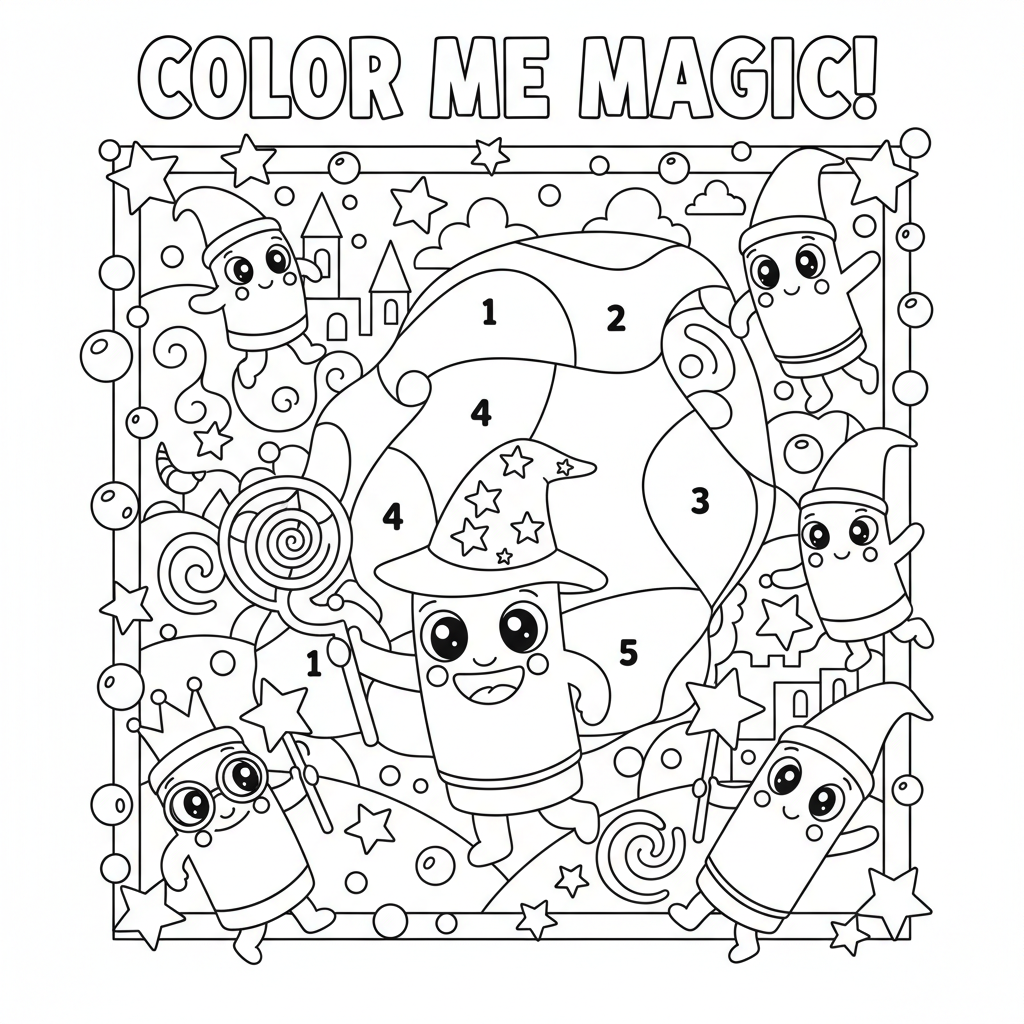 Coloriage quel feutre pour coloriage mystere disney 1