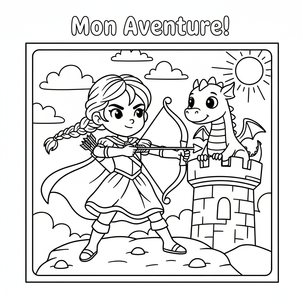 Coloriage rebelle coloriage 1