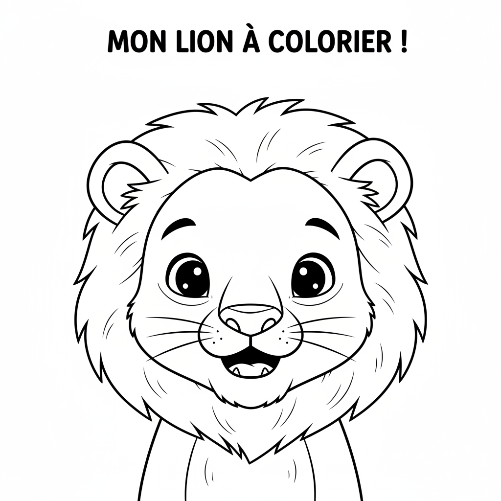 Coloriage roi lion coloriage 4