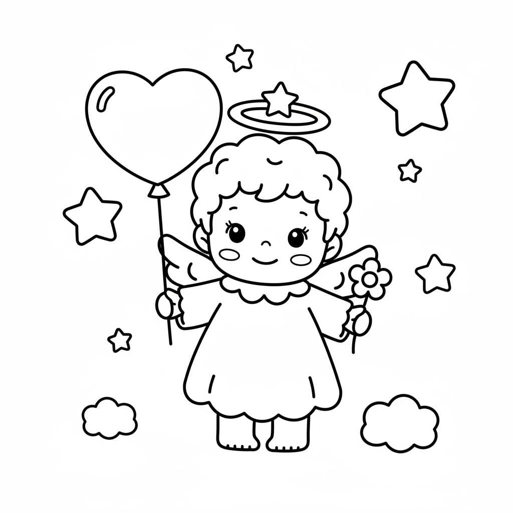 Coloriage sonny angel coloriage 1