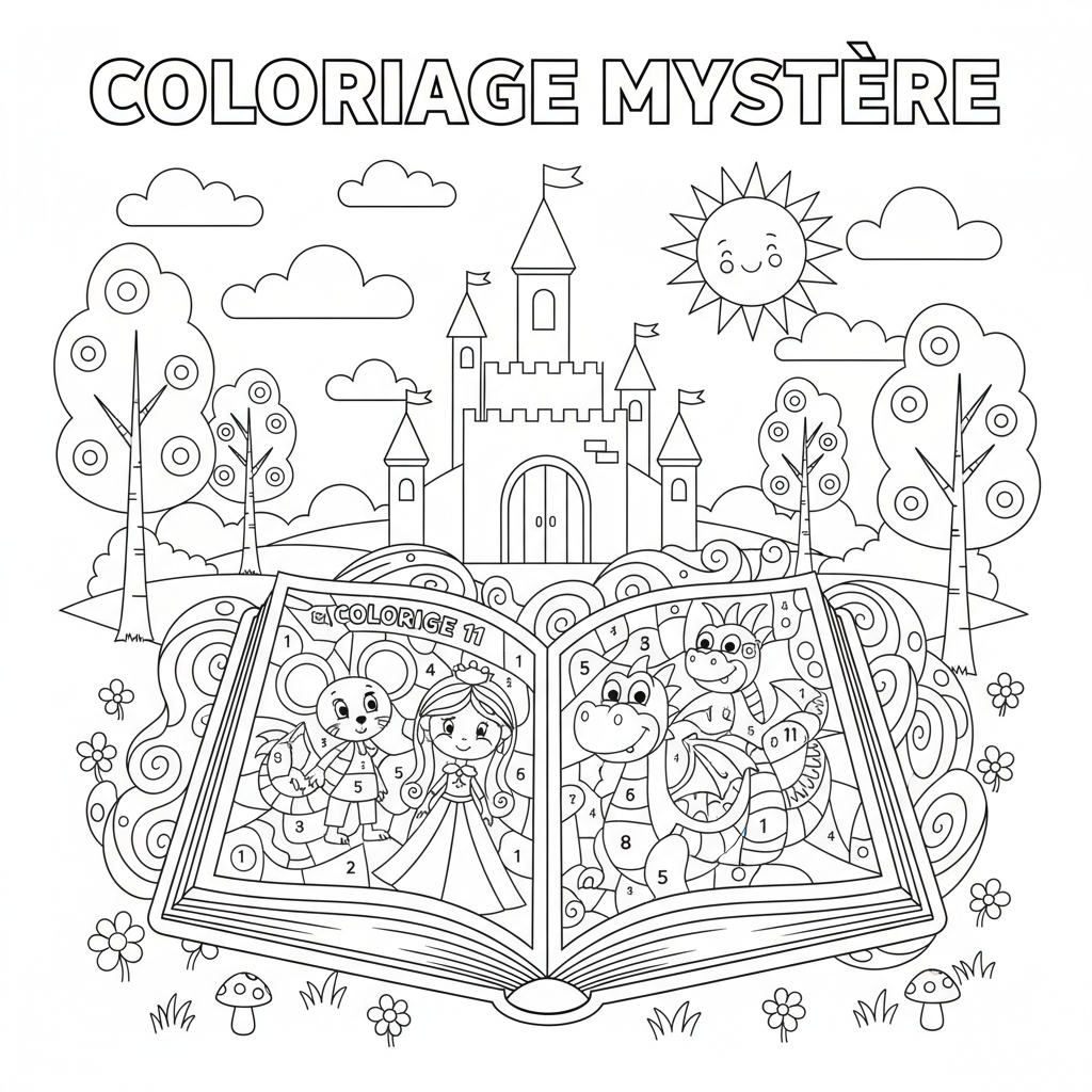 Coloriage tome 11 coloriage mystere disney 3
