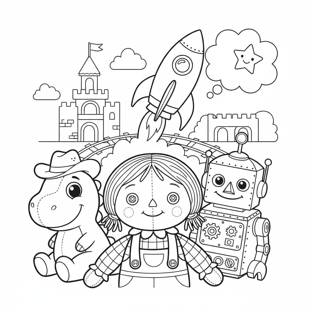 Coloriage toy story coloriage 4