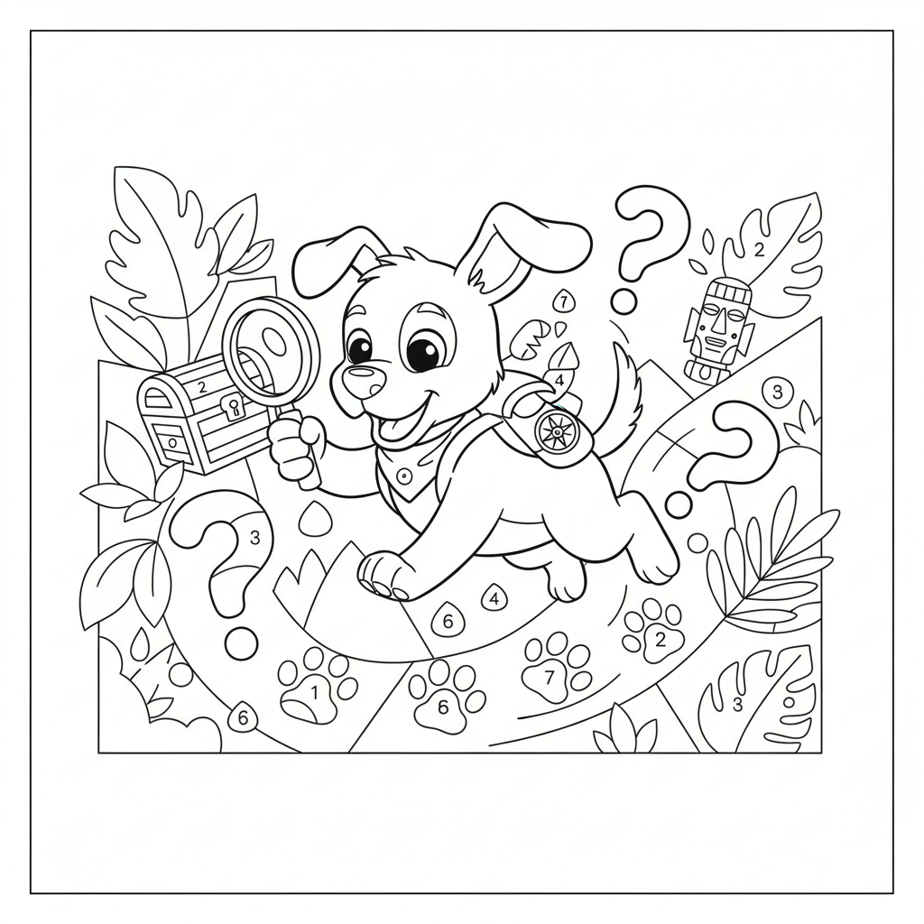 Coloriage tracker coloriage mystere disney 5