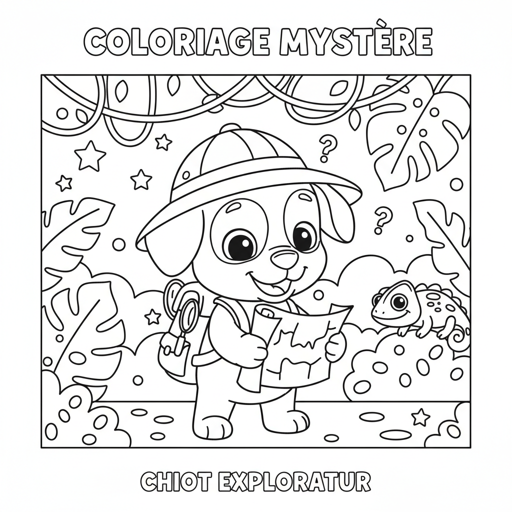 Coloriage tracker coloriage mystère disney pdf 1